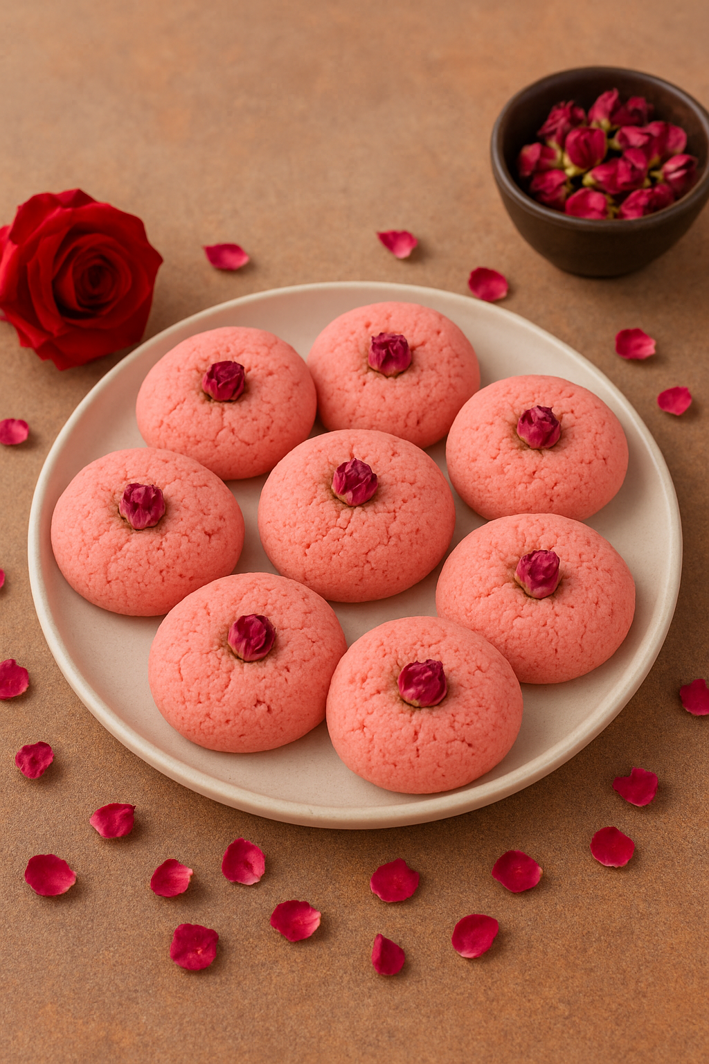 Rose Flavoured Nankhatai